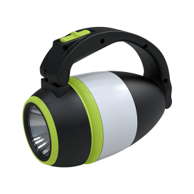 3 in 1 Multi-function Outdoor Portable  Light Usb Rechargeable Strong Light Camping Light Foldable Camping Light (Color: GREEN)