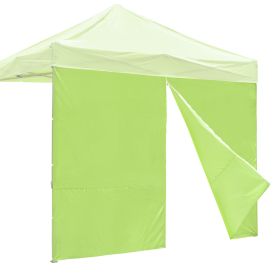 10x10ft EZ Canopy Gazebo Zipper Full Size Side Wall/Bright Green (Warehouse: LA01)